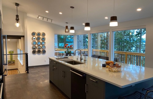 Anacortes House | Beautiful ocean sunset, Fidalgo Island, Washington State