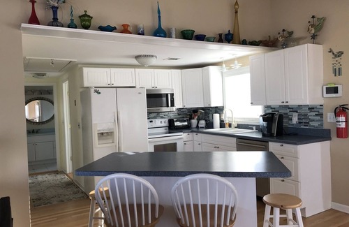 Seaside Heights House | Beautiful Ocean View Steps to the Beach & Boardwalk with Wraparound Deck
