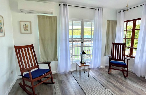 Culebra Pueblo House | Beautiful ocean view 4-bedroom house with AC in the island of Culebra PR