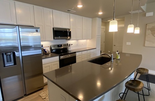 Windsor Condo | Beautiful One Bedroom One Bath Condo for 30 day+ stays! Abundant Amenities!