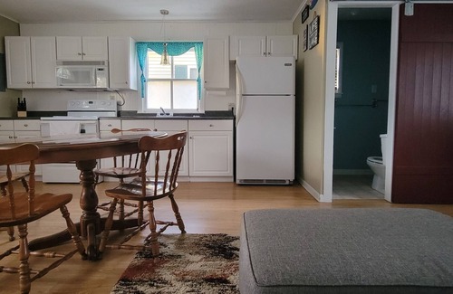 Lake Odessa Cottage | Beautiful open floor plan cottage with lake view