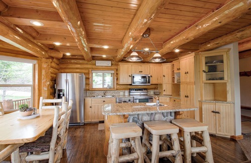 Fish Haven Cabin | Beautiful original log cabin, minutes from Garden City and Bear Lake beaches.