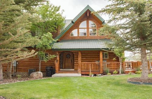 Fish Haven Cabin | Beautiful original log cabin, minutes from Garden City and Bear Lake beaches.