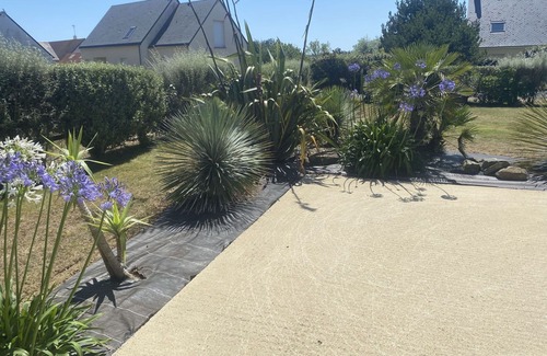 Bretteville-sur-Ay House | Beautiful private villa for 6 people with WIFI, TV, terrace, pets allowed and parking