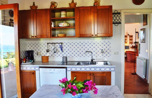 Catute Villa | Beautiful panoramic villa with a wonderful Mediterranean sea-view garden
