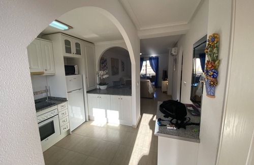 Mar de Cristal Apartment | Beautiful Penthouse apartment, Sea View, WiFi, Sky & Smart TV, Pool, Air/C, BBQ,