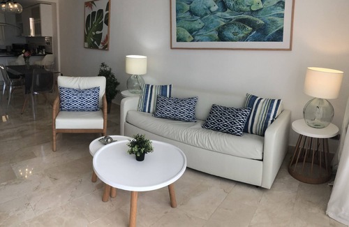 Bavaro Apartment | Beautiful PH in Cana Rock Condos B-336. Golf and Pool View.