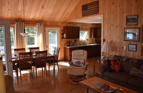 Steuben Cottage | Beautiful, Private, 3 BR Oceanfront Cottage on Dyer Bay
