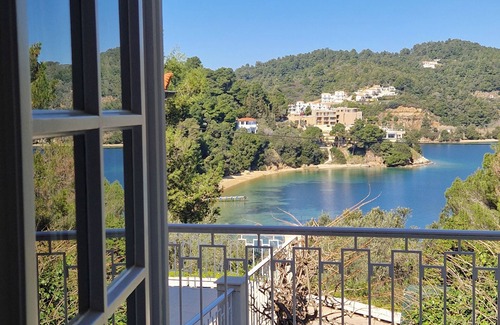 Kanapitsa Villa | Beautiful Private Villa with pool, sea views & 1 minute walk to beach.