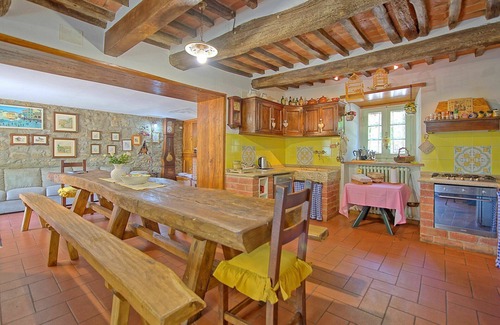 San Pietro a Cegliolo Villa | Beautiful private villa with WIFI, private pool, A/C, TV and panoramic view, close to Cortona
