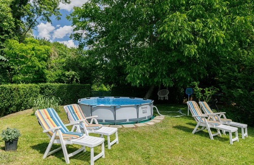 Badacsonytomaj House | Beautiful private villa for 8 guests with private pool, WIFI, TV, patio and parking
