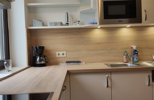 Aubing-Sud Condo | Beautiful, quiet apartment with a view of the park