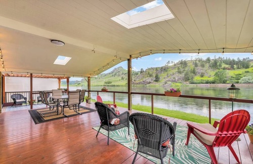 Cascade House | Beautiful River Front Home