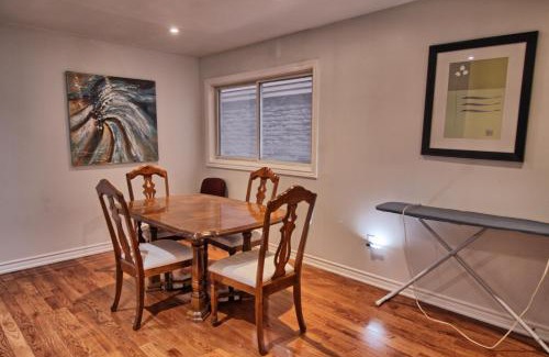 Thornhill House | Beautiful room with private powder room