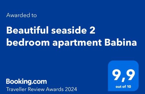 Rabac Apartment | Beautiful seaside 2 bedroom apartment Babina