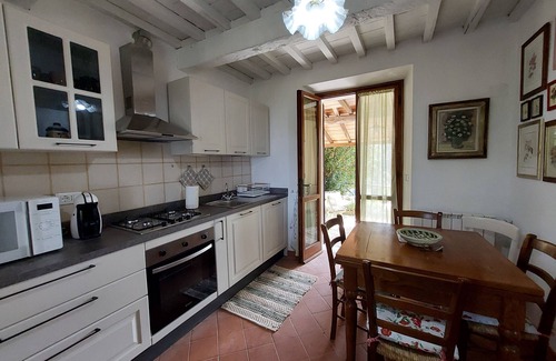 Strettoia Apartment | Beautiful semi-detached house, view over the coast. Air conditioning,Wi-Fi