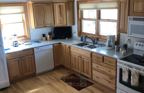 Frankfort House | Beautiful, spacious, clean, and tranquil. The perfect up north vacation!