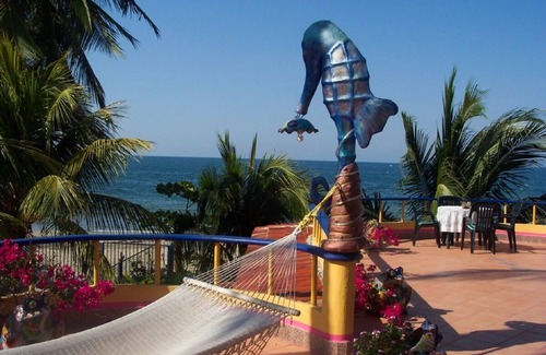 Los Ayala Villa | Beautiful Spacious Suite with Large Terrace with Spectular View on a Sandy Beach