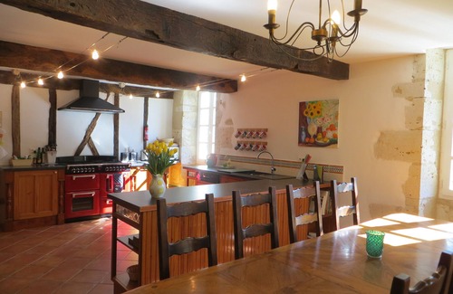 Gondrin Other | Beautiful Stone Farmhouse With Heated Pool And Views Across Rolling Countryside