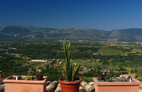 Roccacasale House | Beautiful stone house, high in the medieval mountain village of Roccacasale