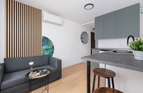 Gliwice Apartment | Beautiful Studio with Air Conditioning | Gliwice