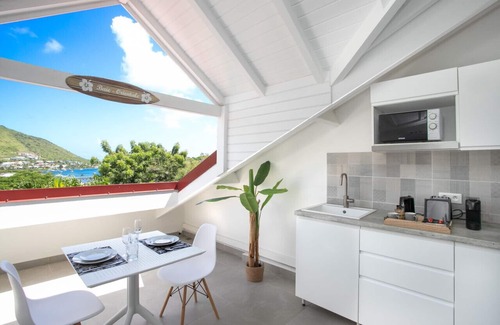 Cul de Sac Apartment | Beautiful suite S12 with pool and sea view