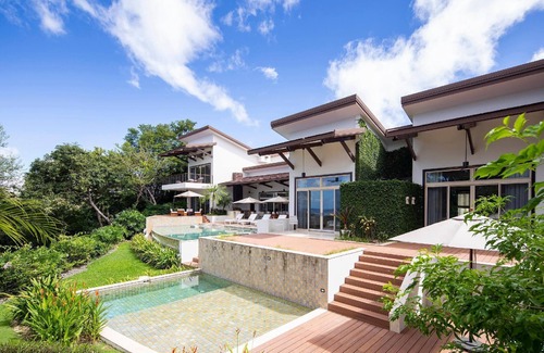 Papagayo Peninsula House | Beautiful sunset ocean views, two pools, great for families, private beach club, personal concierge