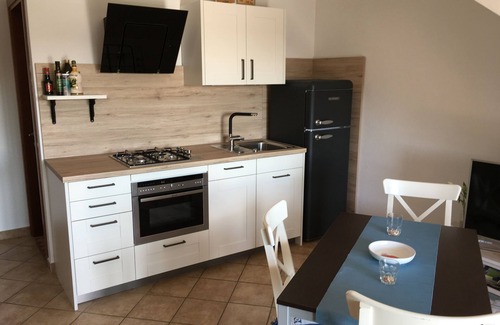 Case Peschiera-Lu Fraili House | Beautiful terraced house with pool, terrace and sea view