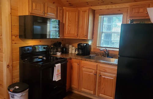 Dandridge Cabin | Beautiful Tiny Home log cabin on the lake - Perfect for a couples getaway!