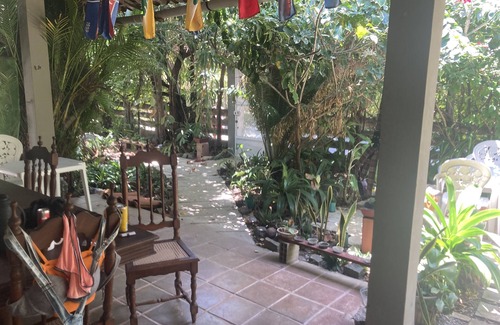 Maria Farinha House | Beautiful tropical garden seconds to the beach