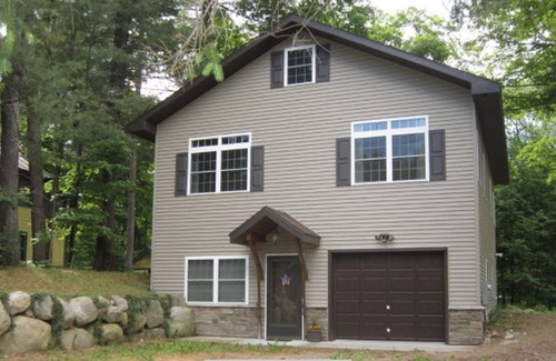 Forestport House | Beautiful Two story camp with Lake access, Full bar and Pellet fire place