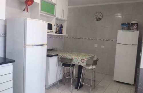 Aviacao Apartment | Beautiful view of the seafront ! Praia Grande - Aviation