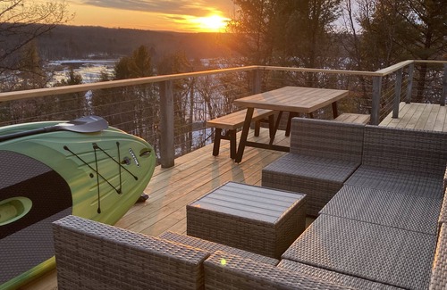 Amherst House | Beautiful views and water access on 20 acre paradise! slps 14 Hot tub dock kayak