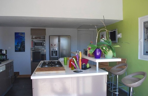 Caveirac Villa | Beautiful Villa contemporary interior, bright.