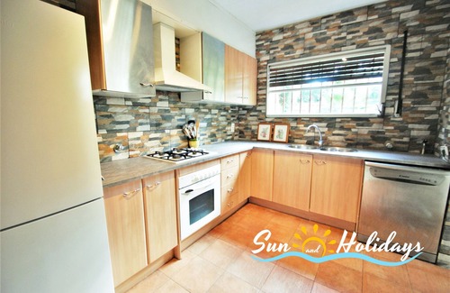El Roc de Sant Gaieta House | Beautiful villa Monica with private pool for 8 people 800m from the beach