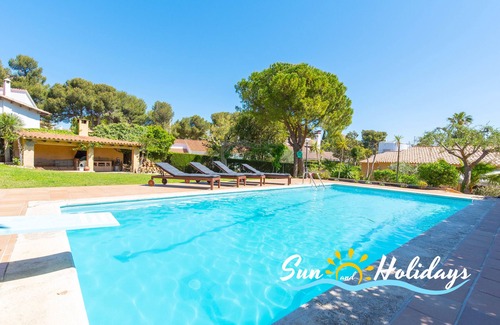 El Roc de Sant Gaieta House | Beautiful villa Monica with private pool for 8 people 800m from the beach