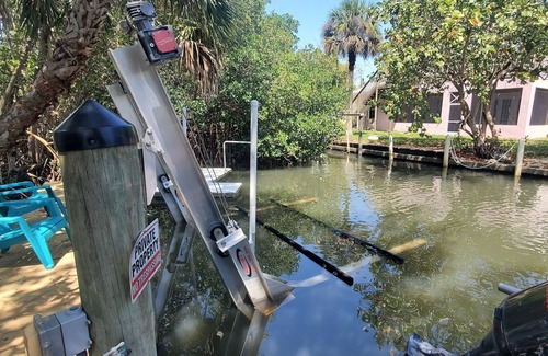 St. Lucie Village House | Beautiful Waterfront 3 Bedroom House with Boat Lift