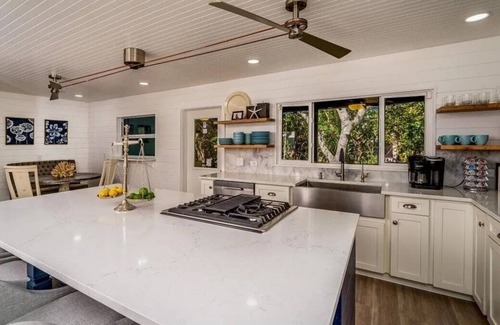 St. Lucie Village House | Beautiful Waterfront 3 Bedroom House with Boat Lift