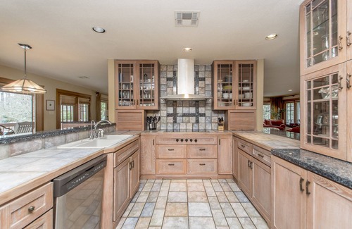Lacombe House | Beautiful waterfront paradise with water access, pool, tennis court.