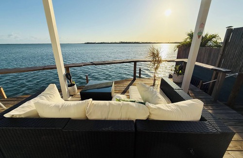 Bay Point Apartment | Beautiful Waterfront Studio- Dock your boat here! - 15 mi to Key West.