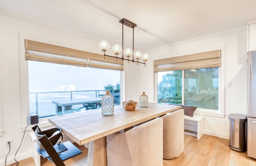 Netarts House | Beautiful waterfront home with private hot tub, large deck, grill, & beach views