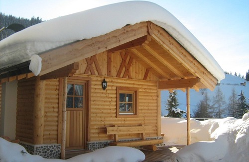 Fendels Apartment | Beautiful wooden hut with a cozy fireplace, stone pine parlor and stone pine bed