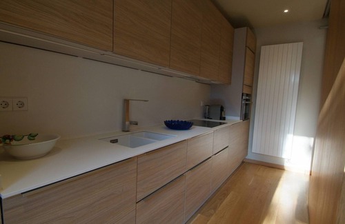 Old Town House | Beautifully furnished luxury one bedroom apartment with a small garden and pool