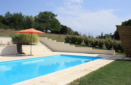 Le Puy House | Beautifully restored pigeon tower and converted barn.