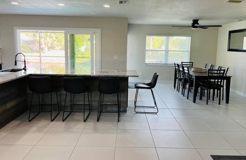 Harbour Heights House | Beautifully updated home on canal with heated pool - no additional charge.