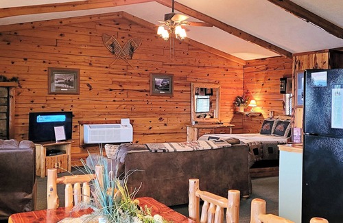 Sylvan Shores Cabin | Beaver Lake View Cabin with Lake Access, Boat Dock, Boat Slips, Incredible View