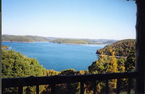 Sylvan Shores Cabin | Beaver Lake View Cabin with Lake Access, Boat Dock, Boat Slips, Incredible View