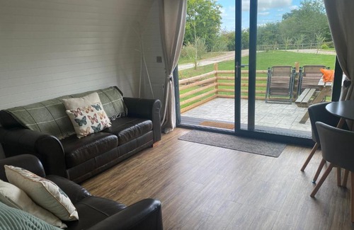 Wrexham House | Beech Pod Cabin in beautiful surroundings Wrexham