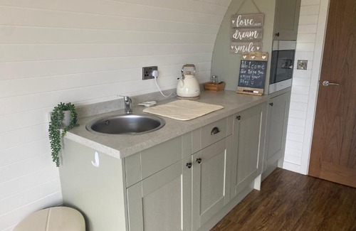 Wrexham House | Beech Pod Cabin in beautiful surroundings Wrexham