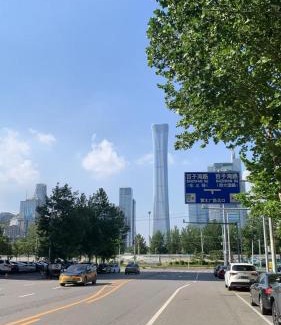 Shuangjing Apartment | Beijing City center - Family suite with Queen bed